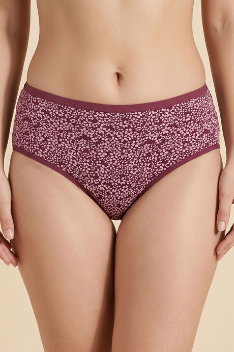 Zivame Medium Rise Full Coverage Hipster Panty (Pack of 3) - Multicolor — image 10